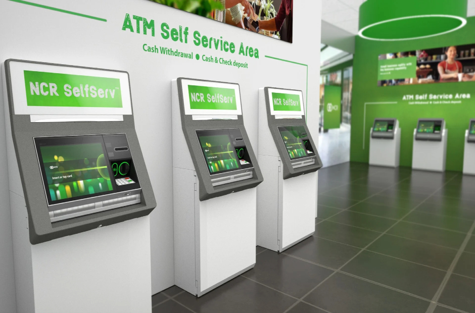 interactive kiosks in banking