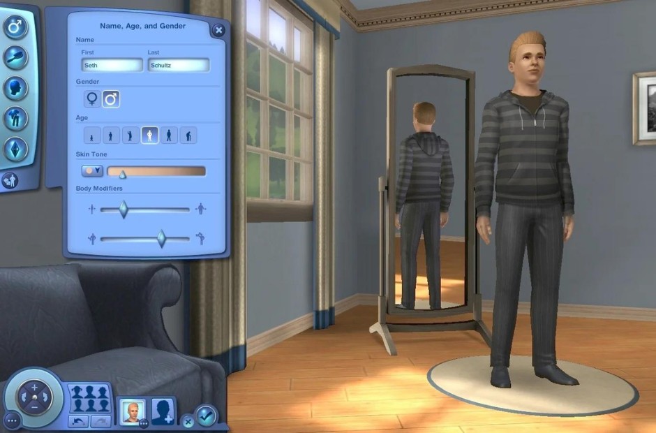 sims 3 character creation